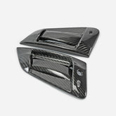 Nissan 370Z Sport Touring Base Fairlady Z Z34 Pre-Facelift 2009 2010 2011 & 370Z Sport Touring Base Fairlady Z Z34 Facelift 2012 2013 2014 2015 2016 2017 2018 2019 2020 & Nismo V1 2009 2010 2011 & Nismo V2 2012 2013 2014 2015 2016 2017 2018 2019 2020 with Aftermarket Parts - Door Handle LHD Pre-preg Carbon Fiber from EPR USA